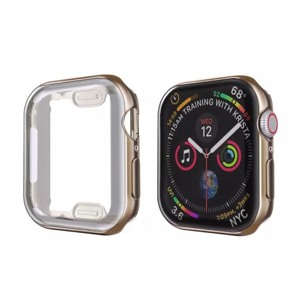 Accessories - NEW Apple Watch Protective Bumper Case Dark Gold